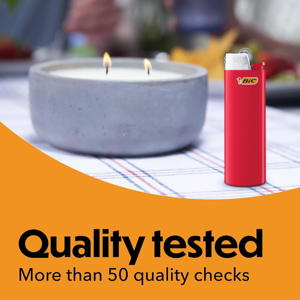 Classic lighter; offers up to twice the number of ignitions compared to standard lighters.