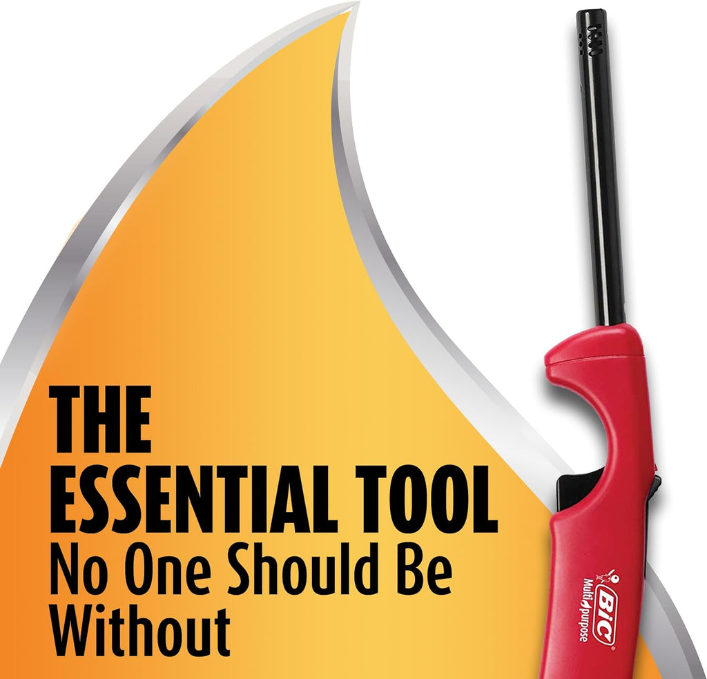 Classic Multi-Purpose Lighter — Features a sturdy, durable long metal wand.