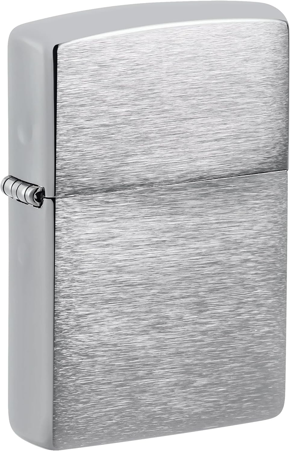 Classic brushed chrome pocket lighter