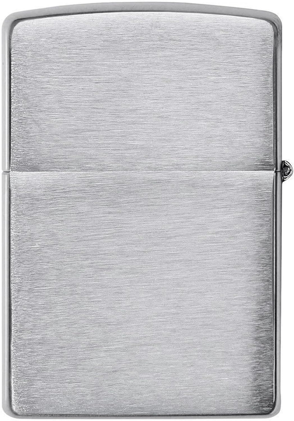 Classic brushed chrome pocket lighter
